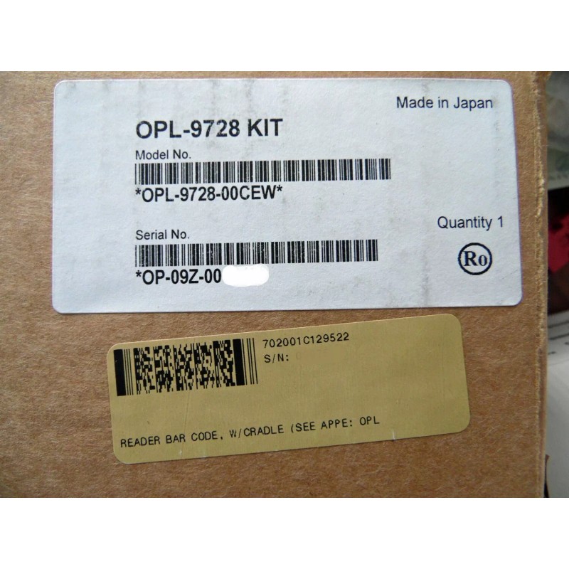 Opticon New Opticon OPL-9728-KIT 1mb Data Collection Portable Barcode Scanner