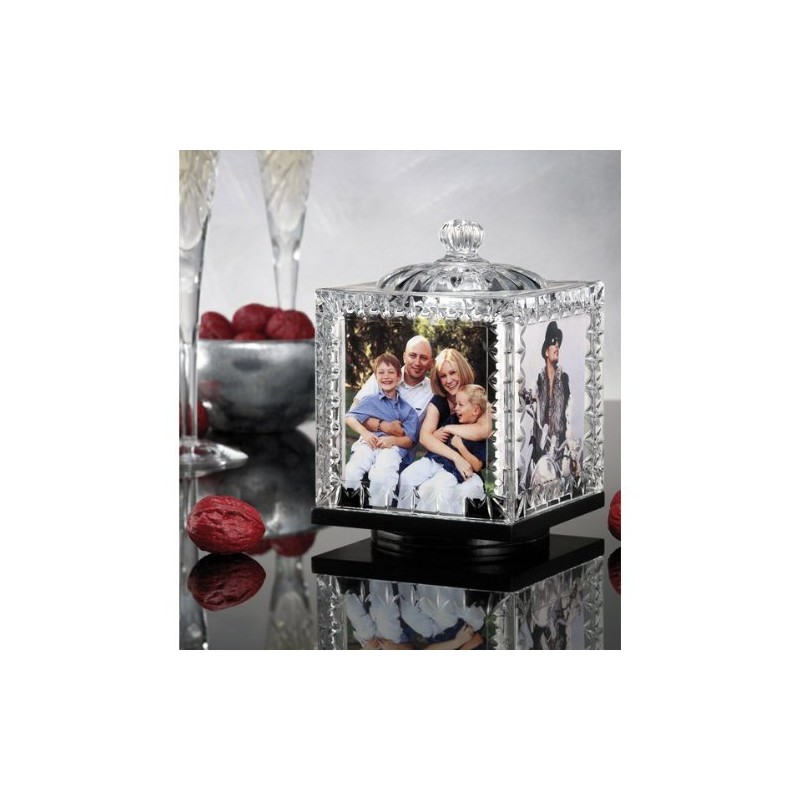 Godinger Dublin Revolving Photo Cube