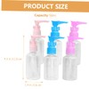 KONTONTY Travel Lotion Dispenser 50ml Plastic Pump Bottle Shampoo Dispenser