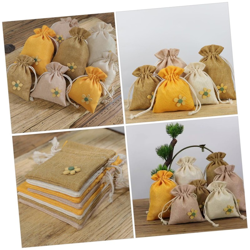 ORFOFE 8pcs Empty Sachets for Aromatherapy Lavender Sachets Air Freshener