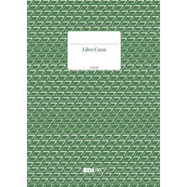 Edipro E2649 Cassa Book Register 96 Pages F.to 24 x 17