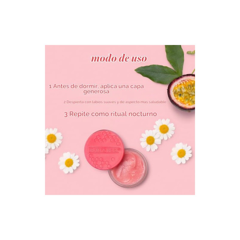 Burt's Bees Máscara Labial Intensiva Nocturna 3 Unidades