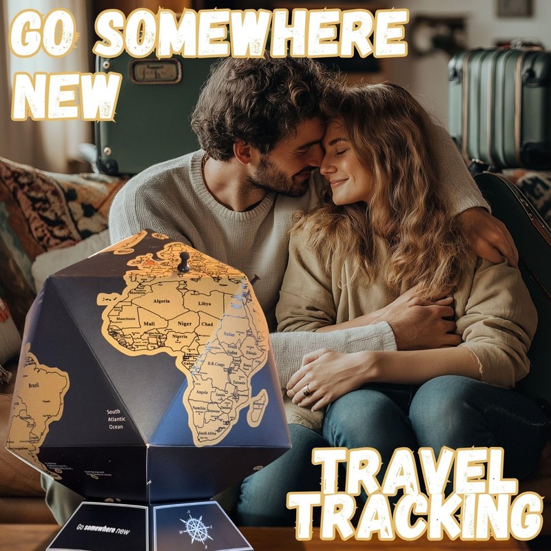 5 Minute Build It Scratch Off World Map - Fun