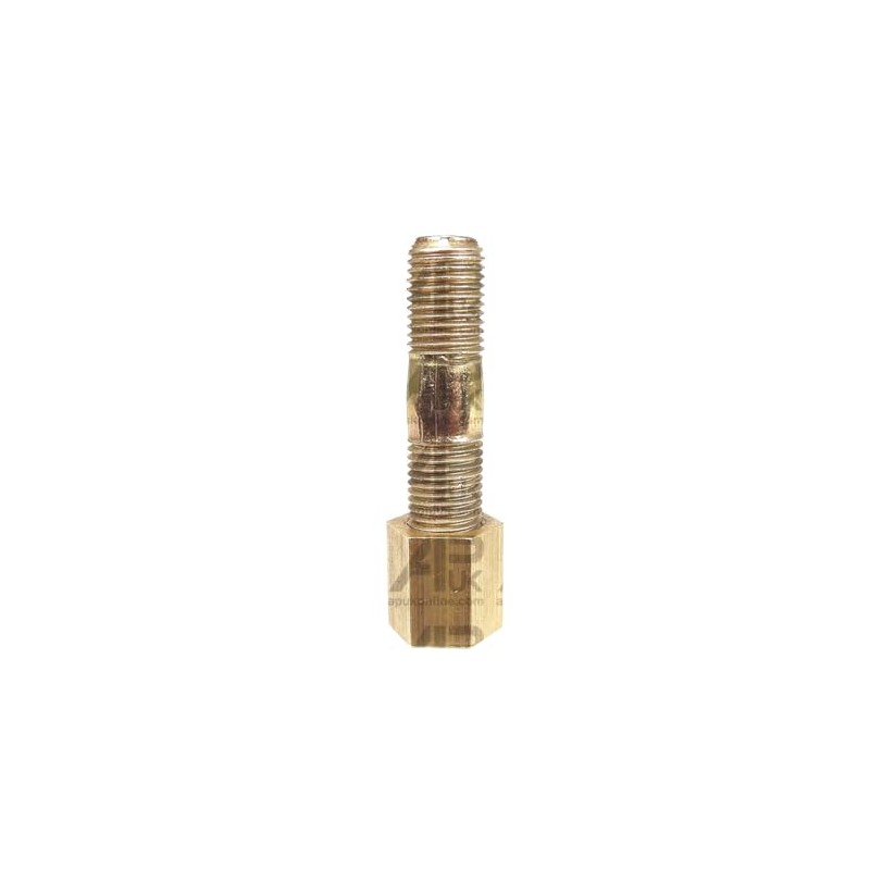 APUK Exhaust Manifold Elbow Stud & Nut 3/8" UNF 45mm