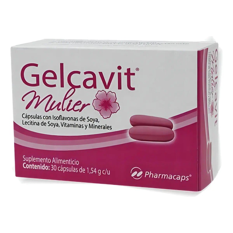 Isoflavonas Soya Vitaminas Minerales Cap Sabor