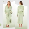 Daisy Dreamer Womens Robe Stripe Jacquard Soft Warm Belted Long