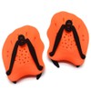 1 Pair of Swimming Hand Paddles Adjustable Swimming Training Aid