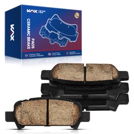 KAX Ceramic Rear Brake Pads Fit For Su-baru Outback 2000-2004, Su-baru Forester 1998-2003, Su-baru Impreza 1999-2003, Su-baru Legacy 2000-2009, Su-baru Baja 2003-2006 4 Pcs replace # D770