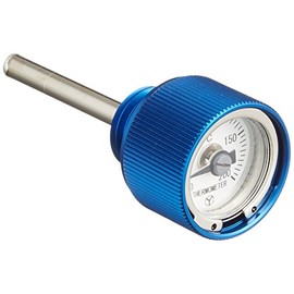 Daytona 93338 Motorcycle Oil Thermometer with Dip Stick (Blue)