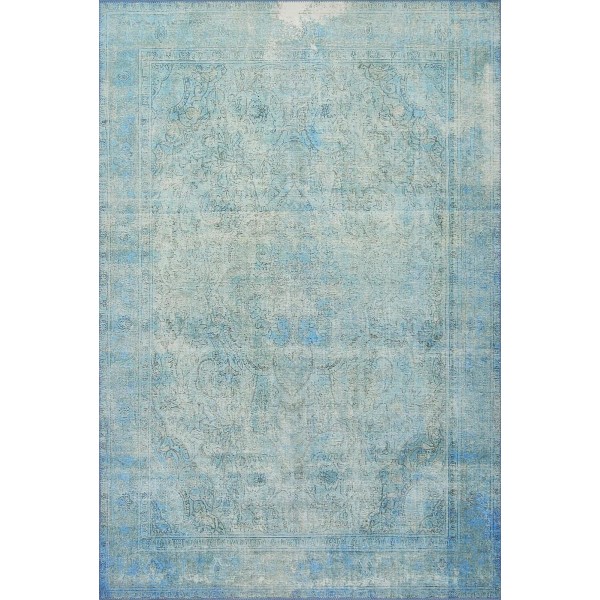 Loloi II Loren Aqua 2'-6" x 7'-6" Runner Rug 2'-6"