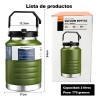 Termo De Gran Capacidad, Acero Inoxidable 304, 2 Litros