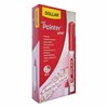Fineliner Pens, RED, Ultra Fine Felt Point (0.3mm), Pack of