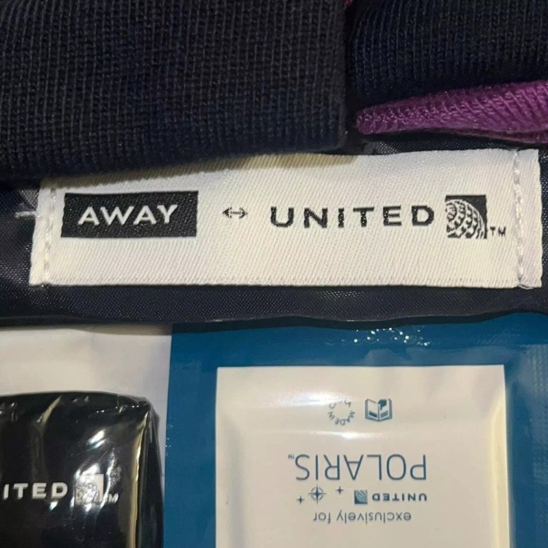 United Airlines Away Polaris Business Class Amenity Kit Toiletries Skincare