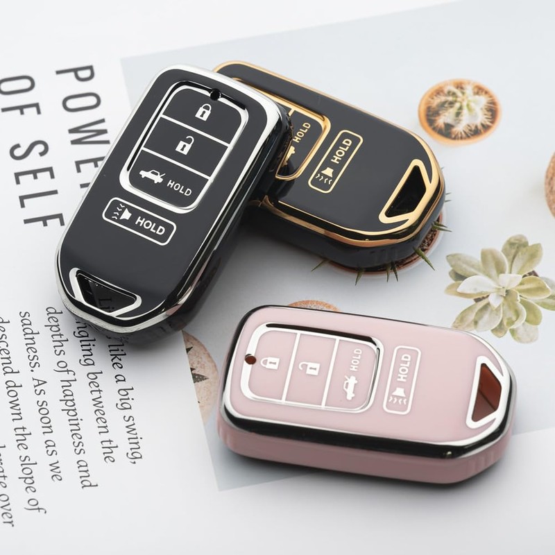 Tautrophen Key Fob Cover 2015-2022 Fit for Honda Accord Insight