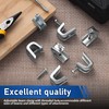 Hicarer 50 Pcs 1/4" x 20 Beam Clamp Steel Screw