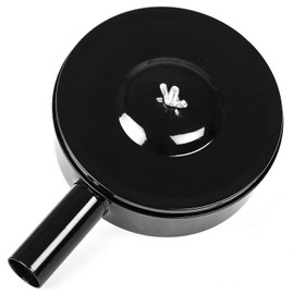 1" NPT Air Compressor Intake Filter Silencer Metal Housing and Element (2-Pack)