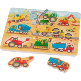 B. toys - Peek  Explore - Rompecabezas de Madera de construcción