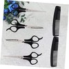 6PCs Hair Cutting Scissors Set Professional Hairdressing Scissor for Men