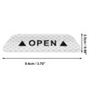 X AUTOHAUX 4pcs Car Door Reflective Sticker Open Warning Safety