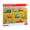 Hape Construction Peg Puzzle, Juego de Rompecabezas de Madera de