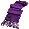 CJ Apparel Purple Men's Nepalese Solid Colour Design Fashion Scarf