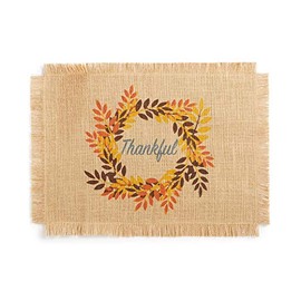 Bardwil Thankful Placemat Placemat (Beige, 13