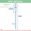 Kids Embroidery Needles, Dujelixa 60 Pieces Plastic Sewing Needles, Random