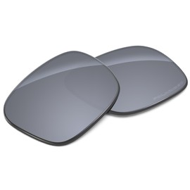 Tintart Performance Replacement Lens Compatible with Oakley Sliver OO9262 57mm | Sliver Asian Fit (AF) Polycarbonate Polarized Etched-Silver Metallic