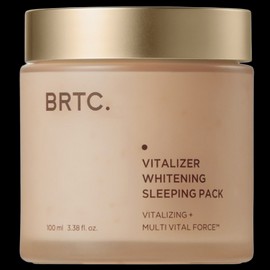 BRTC Vitalizer Whitening Sleeping Pack 100ml 1 unit / 비알티씨 바이탈라이저 화이트닝 슬리핑 팩 100ml 1개