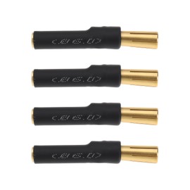 The Lord of the Tools 4pcs Bullet Connector Adapter 4mm Female to 5mm Male RC ESC to Motor Converter for RC Car Boat Truck Drone