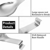 ELFULLY 8 Pack Stainless Steel Spoon Rest, Large Size Ladle