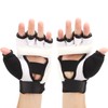 1 Pair Taekwondo Gloves Breathable Elastic Half Finger Kickboxing Boxing
