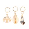 Hair Braid Rings Dreadlocks Ring Shell Hair Ring DIY Hair