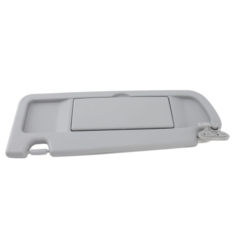Sun Visor Grey Stylish Look Sun Shielding Visor Mirror with