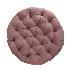 Sorra Home Papasan Cushion, 44 in x 44 in x 4 in, Mauve