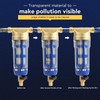 SWAWIS Reusable Flushable Fine Filter, Spin Down Sediment Water Filter
