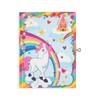 Michel-Toys Unicorn Diary, Cardboard, Multicolour, 18 x 13.5 x 1