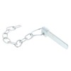 Cotter Pin & Chain Zinc Plated - Spring Loaded Ring