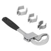 Multifunctional Wrench Double Ended Adjustable Opening Aluminium Alloy for Basin