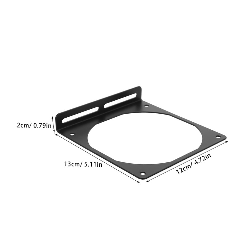 Mikinona External Radiator Fan Mounting Bracket Compact Sturdy Support Rack