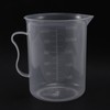 UrbanNest 3X Measuring Jug 250ML Graduated Beaker Clear White Plastic