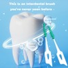 Cepillos interdentales Cepillos de limpiador de dientes desechables ultra apretables