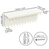 BELLE VOUS Jewellery Holder Wall - Jewellery Storage Jewellery Rail
