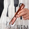 EDAR Ice Tongs, Stainless Steel, 5.7 inches (14.5 cm), Silver,