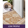 DEXI Washable Entryway Rug Non Slip, 3x5 Kitchen Area Bathroom
