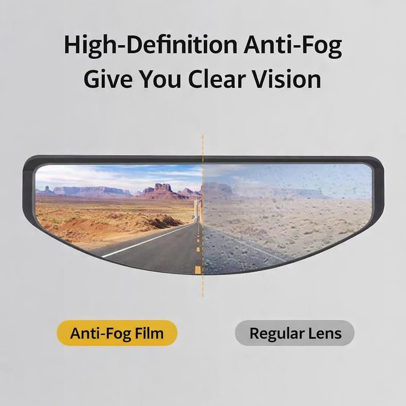 KYT TT Revo Anti Fog Film Compatible with TT-Revo Helmet