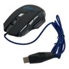 Mouse Gamer Óptico USB Dragón con Luz Led RGB 5500