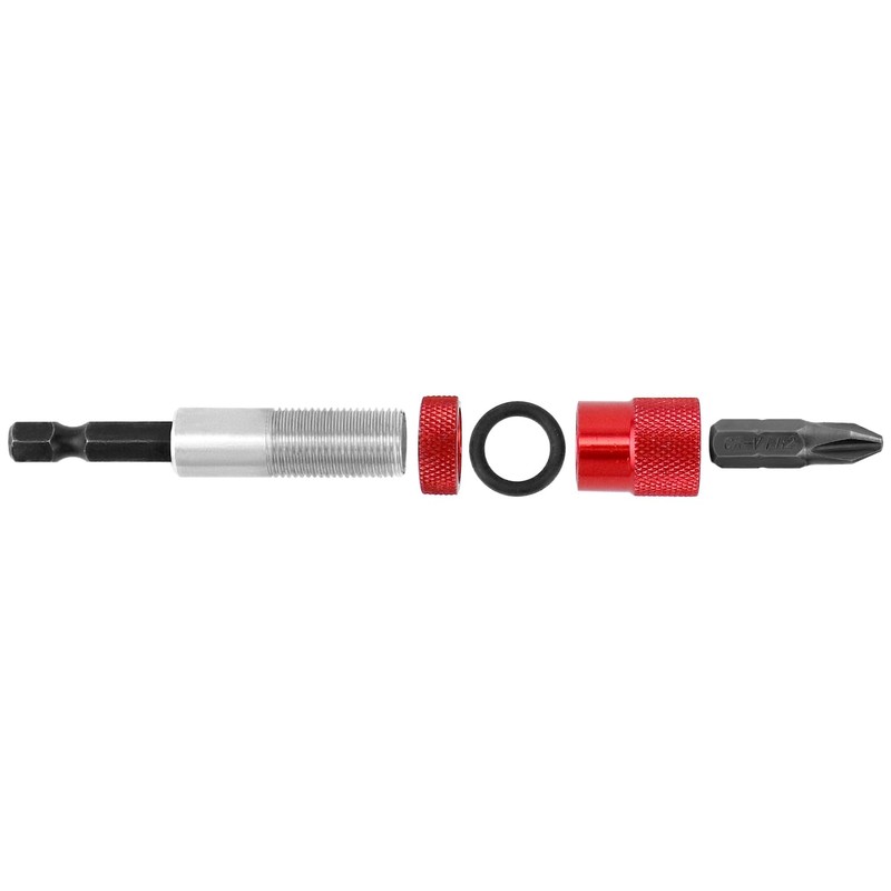 QWORK® 2Pcs Magnetic Drill Bit Holder 1/4 Inch Hex Shank
