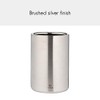 Viners Barware Wine Cooler Double Wall Silver 1.3L, Stainless Steel