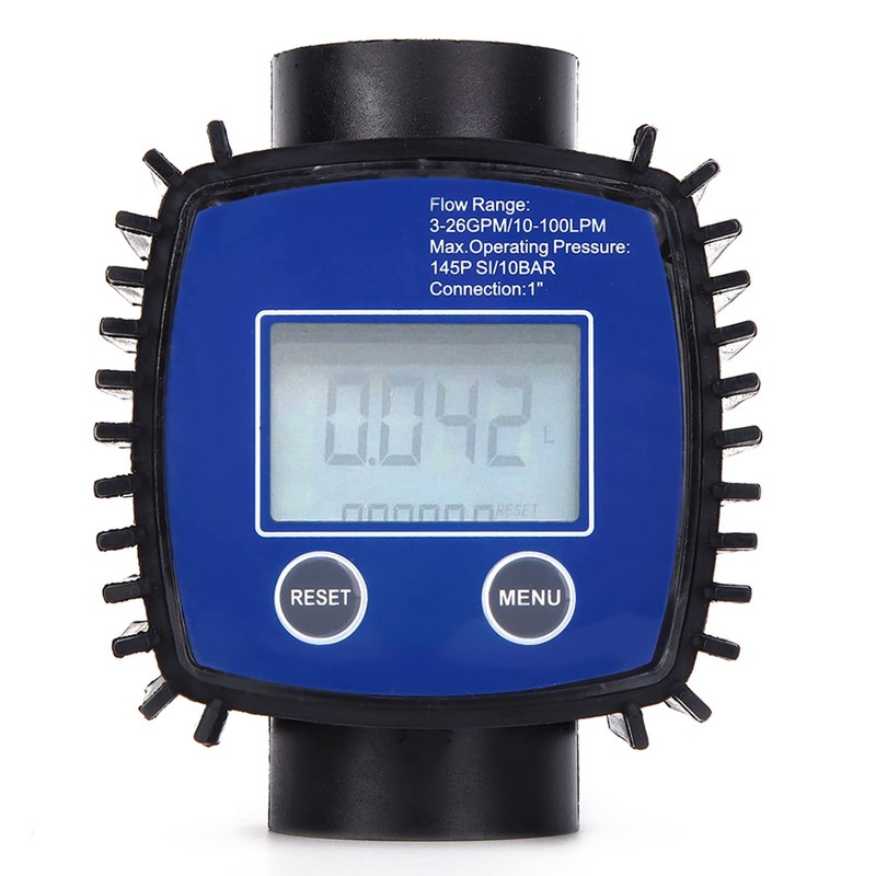 Digital Water Meter with LCD Display, Flow Control and Measurement